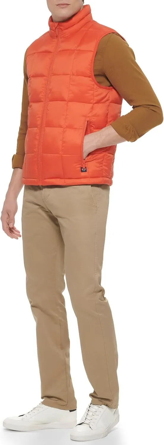 Dockers Men's Dockers Men's Box Quilted Puffer Vest