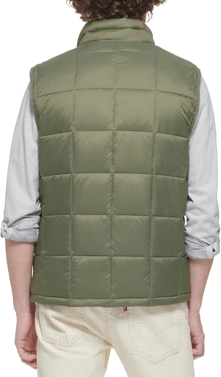Dockers Men's Dockers Men's Box Quilted Puffer Vest
