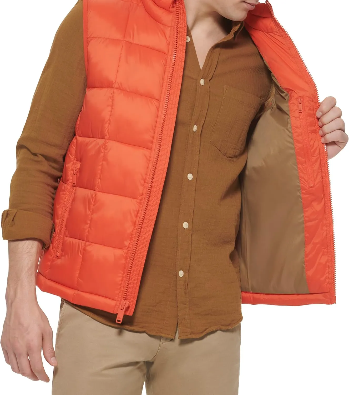Dockers Men's Dockers Men's Box Quilted Puffer Vest