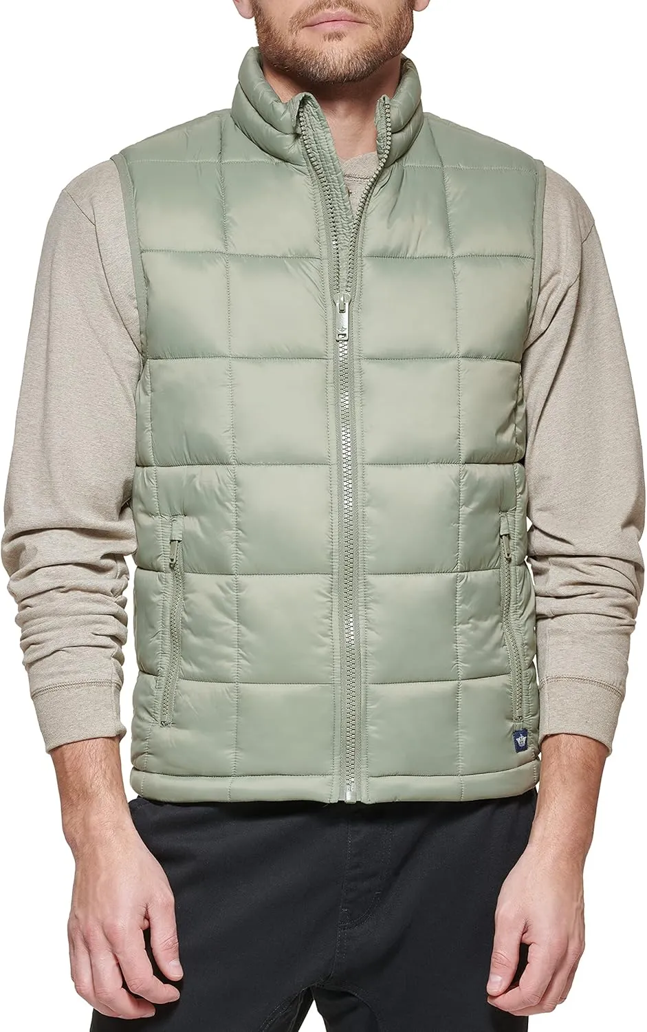 Dockers Men's Dockers Men's Box Quilted Puffer Vest