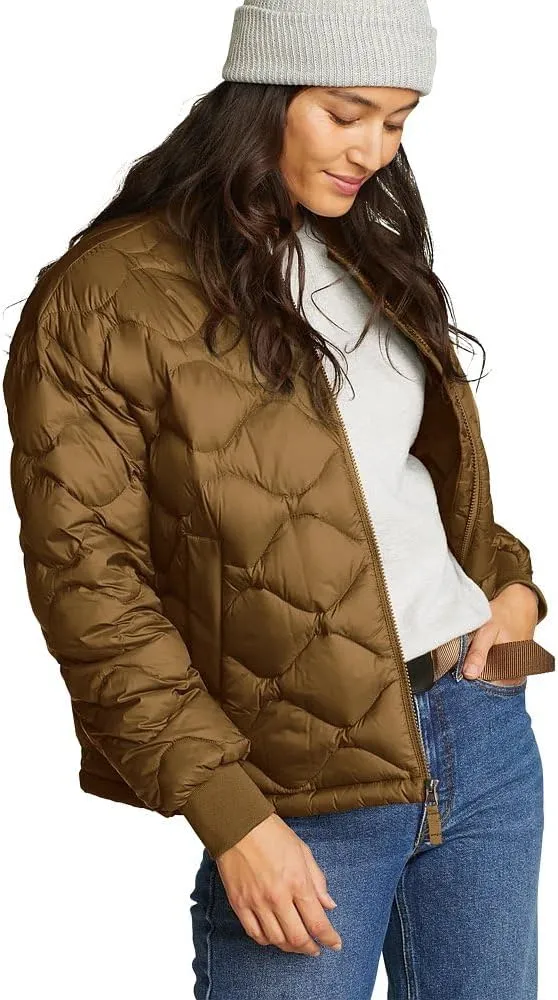 Eddie Bauer Women's Shaw Down Bomber Jacket
