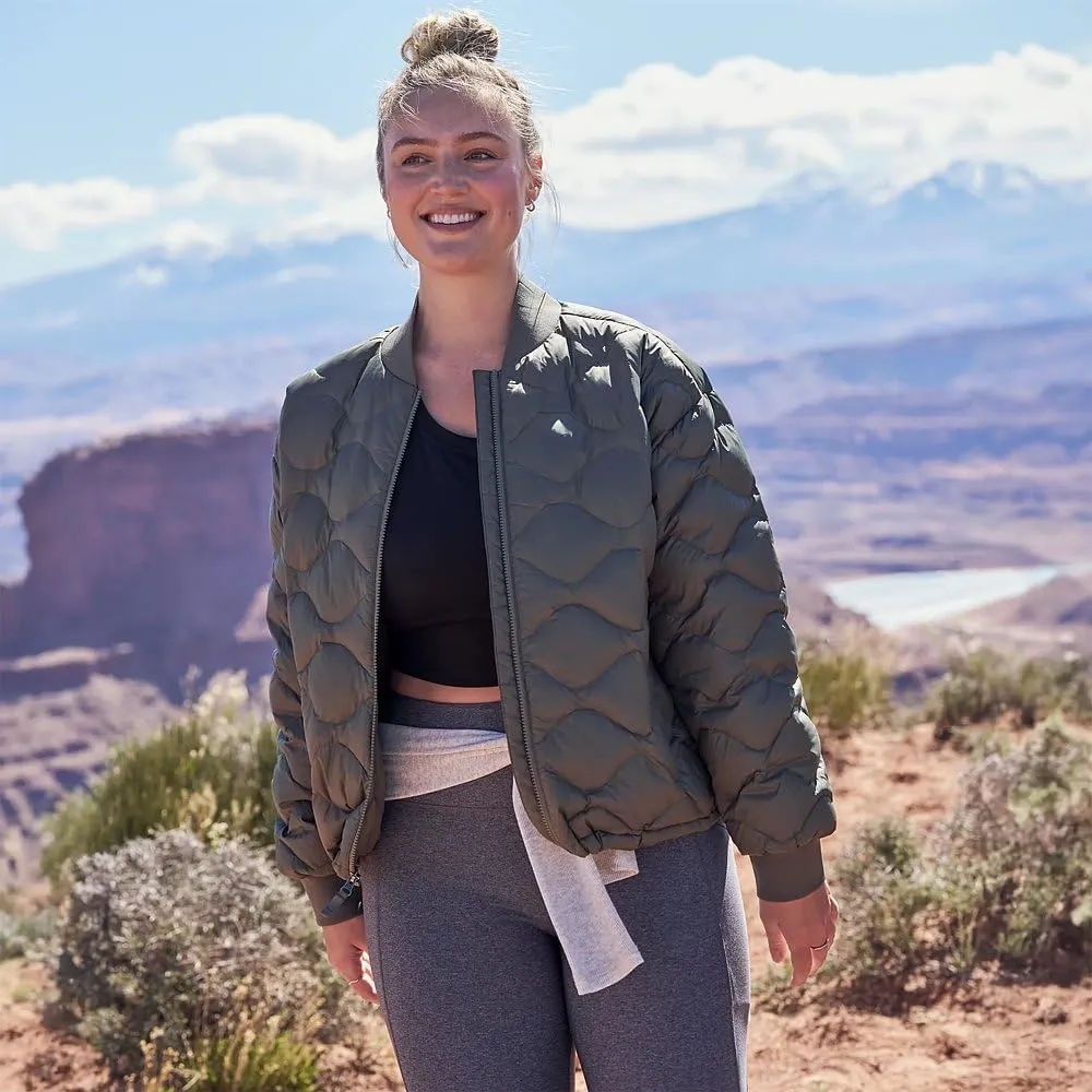 Eddie Bauer Women's Shaw Down Bomber Jacket