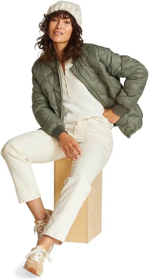 Eddie Bauer Women's Shaw Down Bomber Jacket