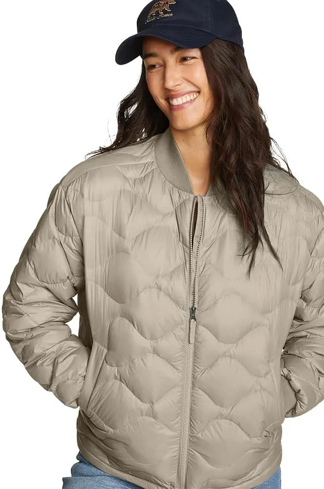 Eddie Bauer Women's Shaw Down Bomber Jacket