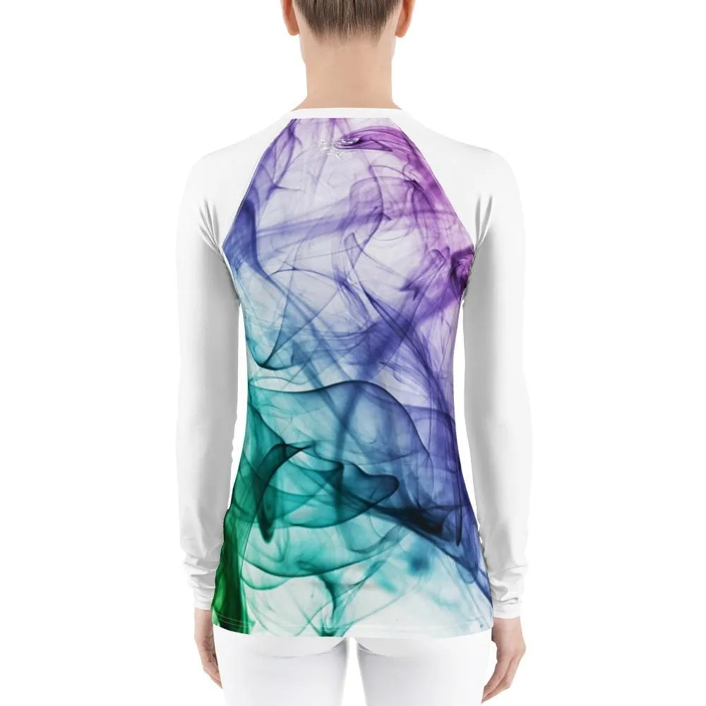 Euphoric Vapor ~ Women's Rash Guard