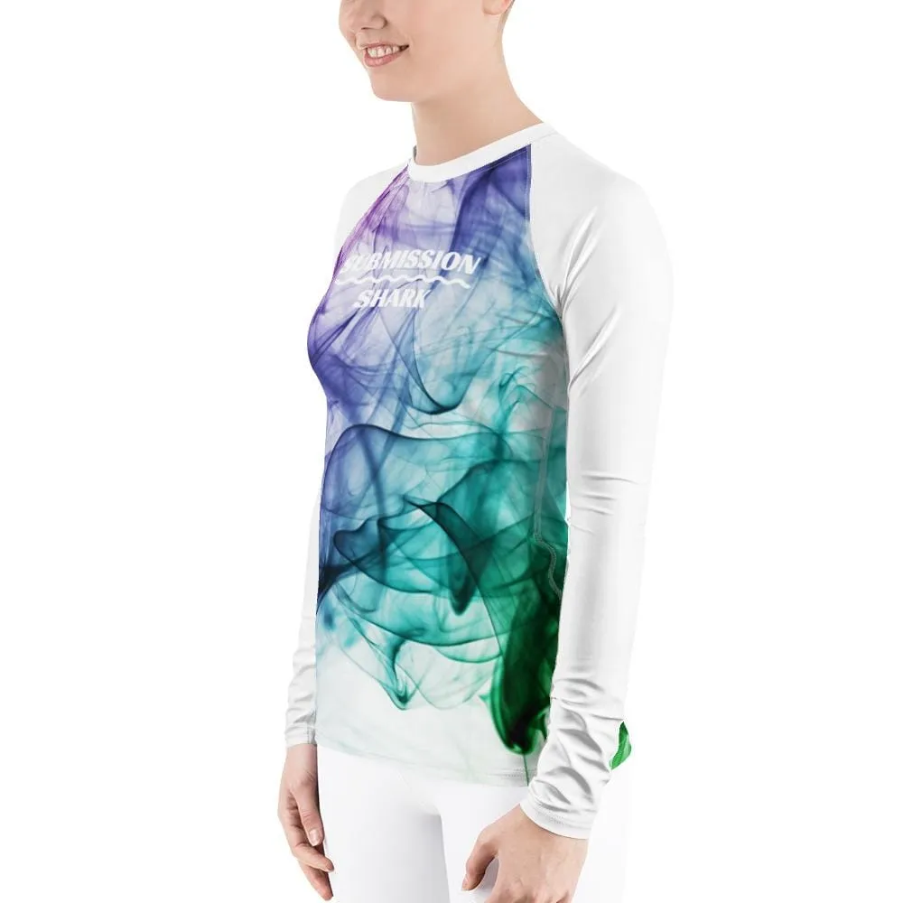 Euphoric Vapor ~ Women's Rash Guard
