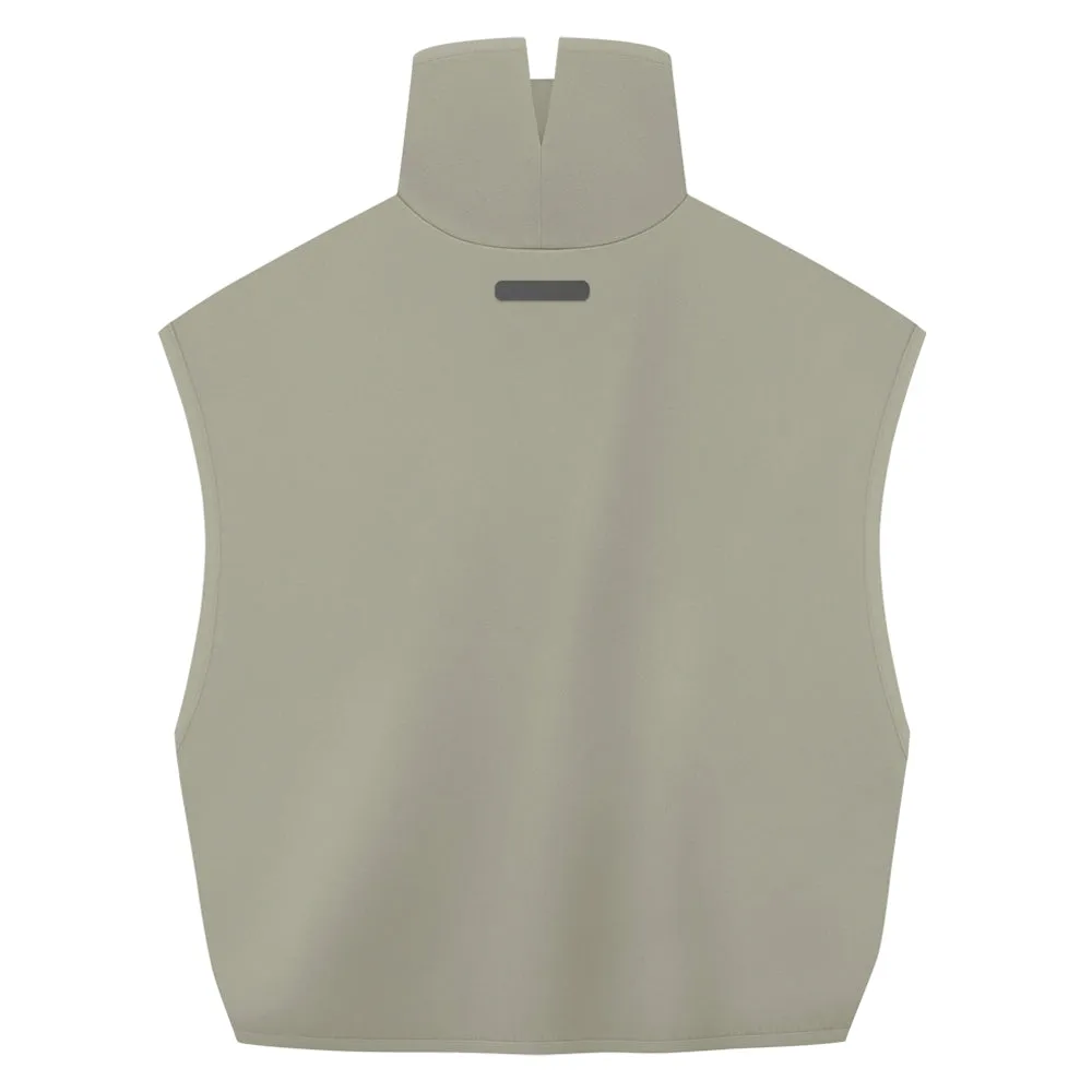 Fear Of God x Foga Suede Mock Neck Muscle Short Sleeve T-Shirt