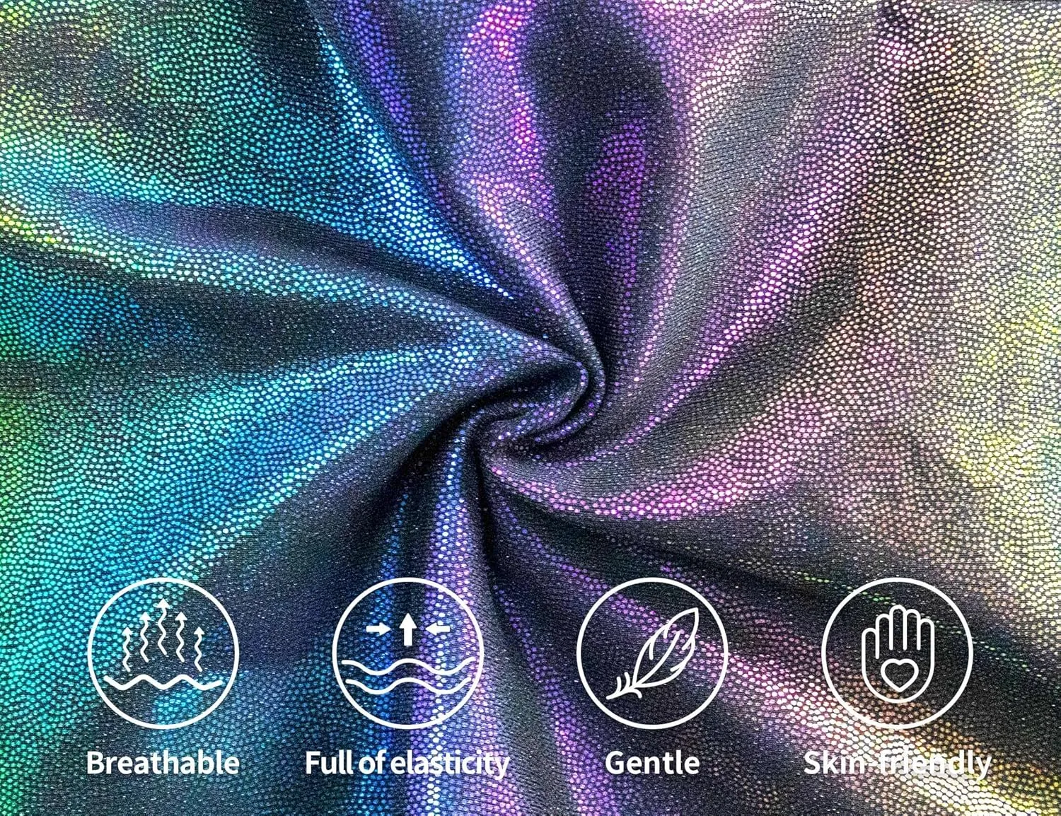 Gnainach Girls Metallic Leggings Stretch Comfort Shiny Mystique Dance Pants for Toddler Kids Teen Yoga Party Workout