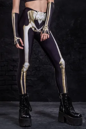 Graveyard Skeleton Leggings
