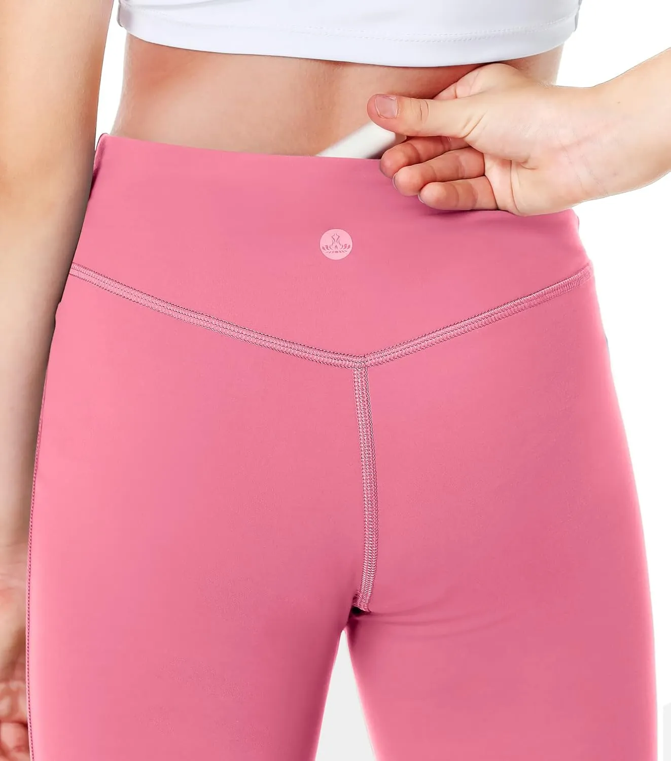 Heathyoga Girl's Yoga Pants Flare Leggings for Girls Crossover Sweatpants Bootcut Dance Pants Athletic Bell Bottoms
