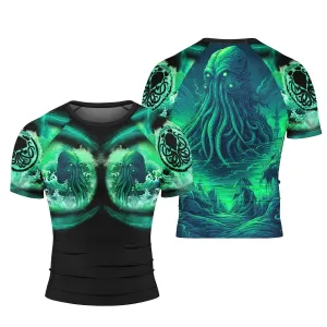 King Of DarkSea Cthulhu Short Sleeve Rash Guard