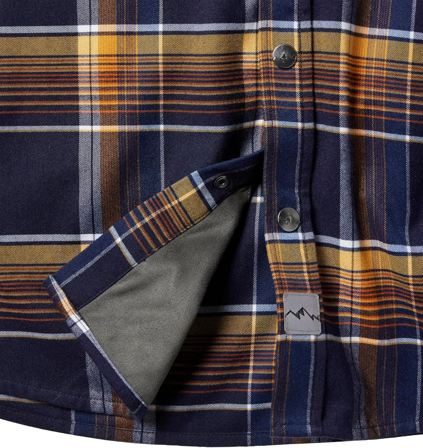 Legendary Whitetails Men's Performance Stretch Plaid Flannel Long Sleeve Snap Down Shirt Moisture Wicking Quick Dry