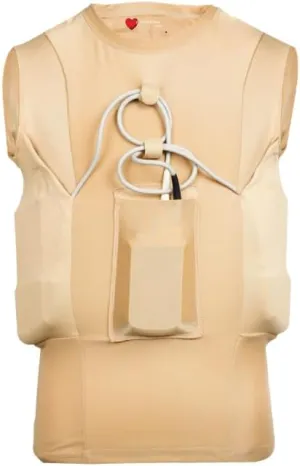 LVAD Mens Tank Top for HeartMate | Ultrathin Spandex Mesh Fabric | Designed for Comfort & Safety
