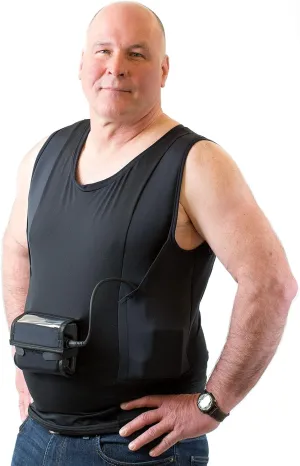 LVAD Tank Top for HeartWare | Ultrathin Spandex Mesh Fabric | Designed for Comfort & Safety