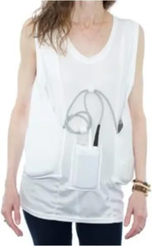 LVAD Women Tank Top for HeartMate | Ultrathin Spandex Mesh Fabric | Designed for Comfort & Safety