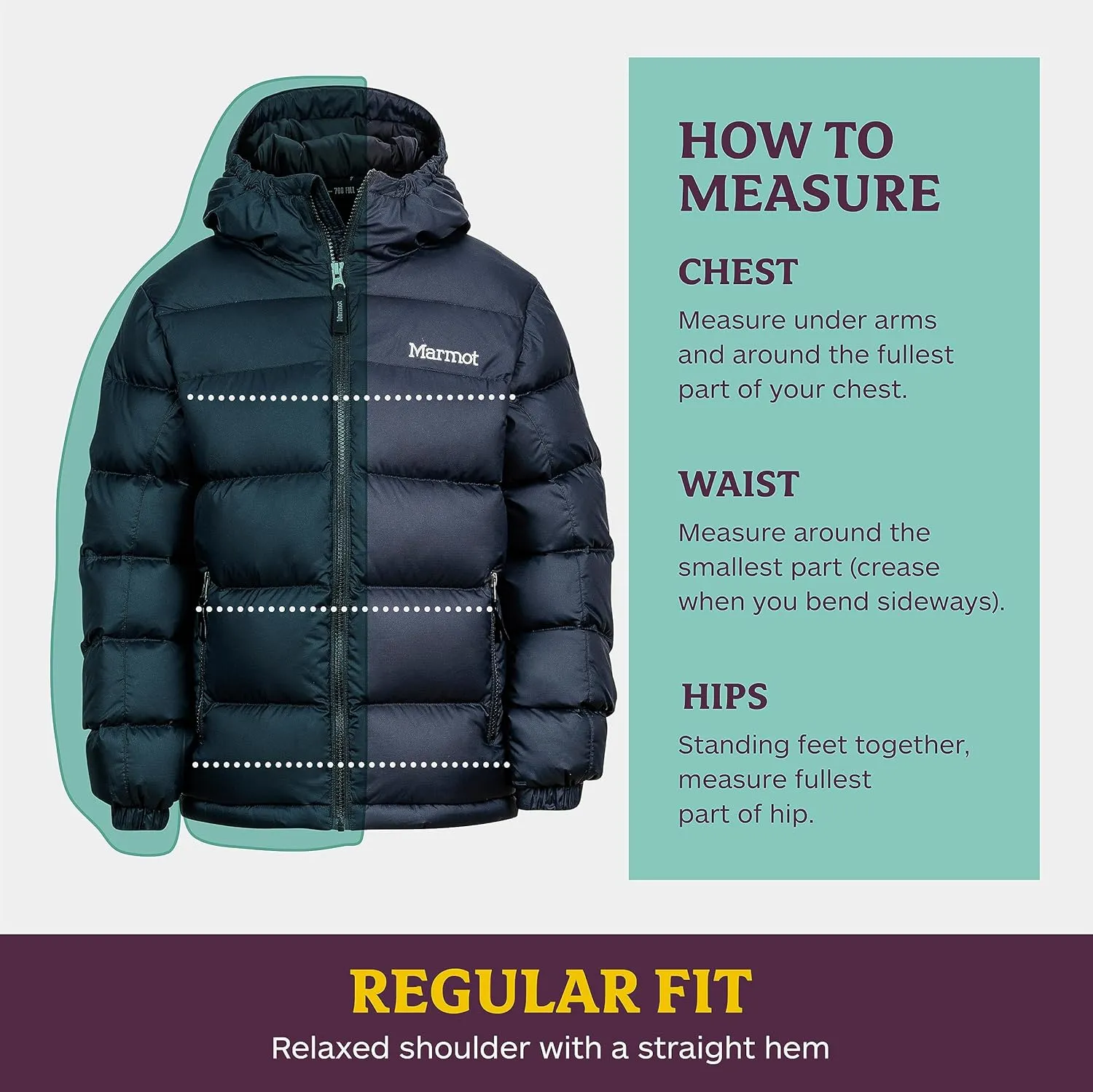 MARMOT Kids Guides Down Hoody - 700 Fill Insulated, Water-Resistant, Lightweight Puffer Jacket with Hood