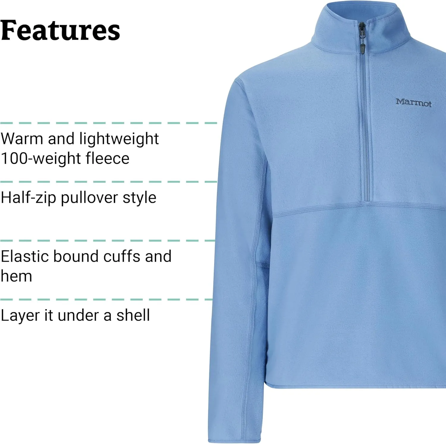 MARMOT Men's Rocklin 1/2 Zip