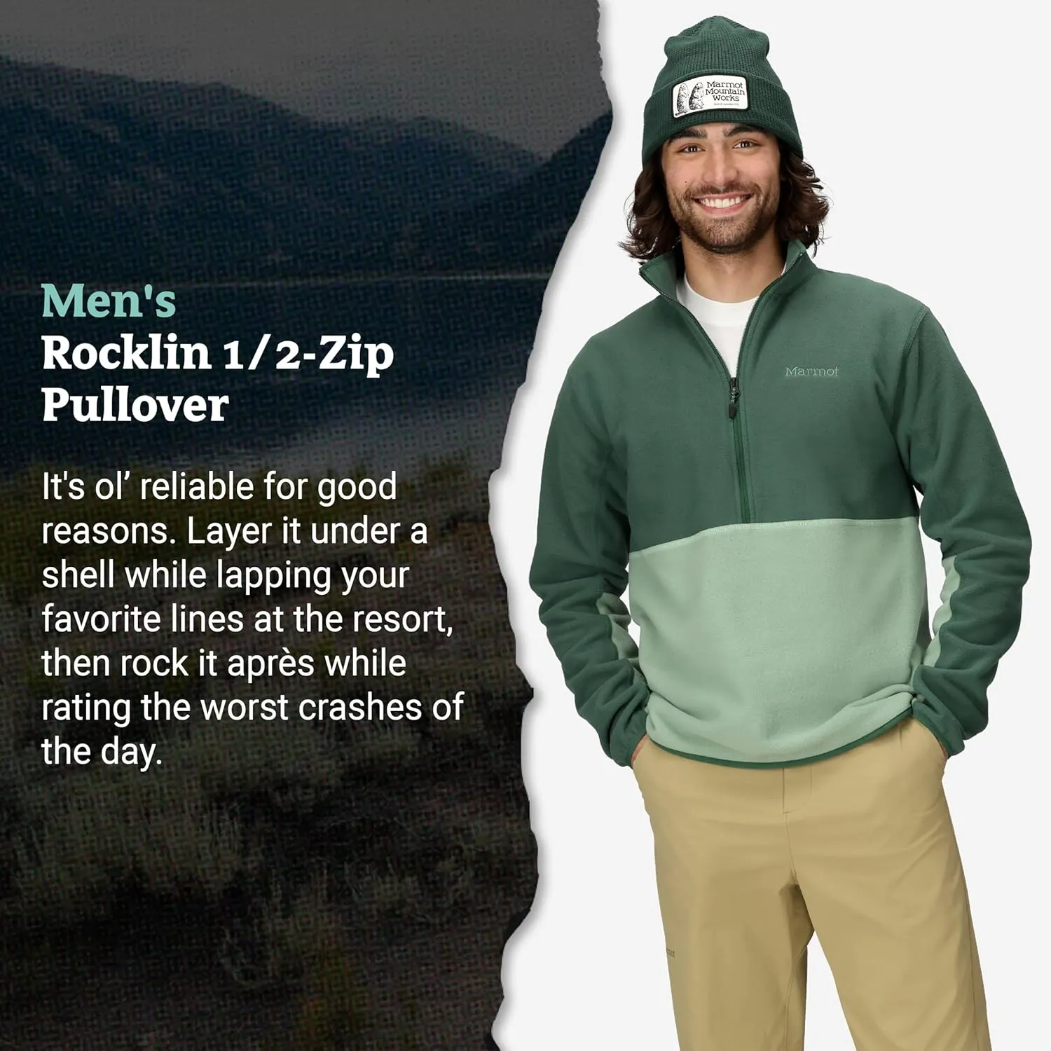 MARMOT Men's Rocklin 1/2 Zip