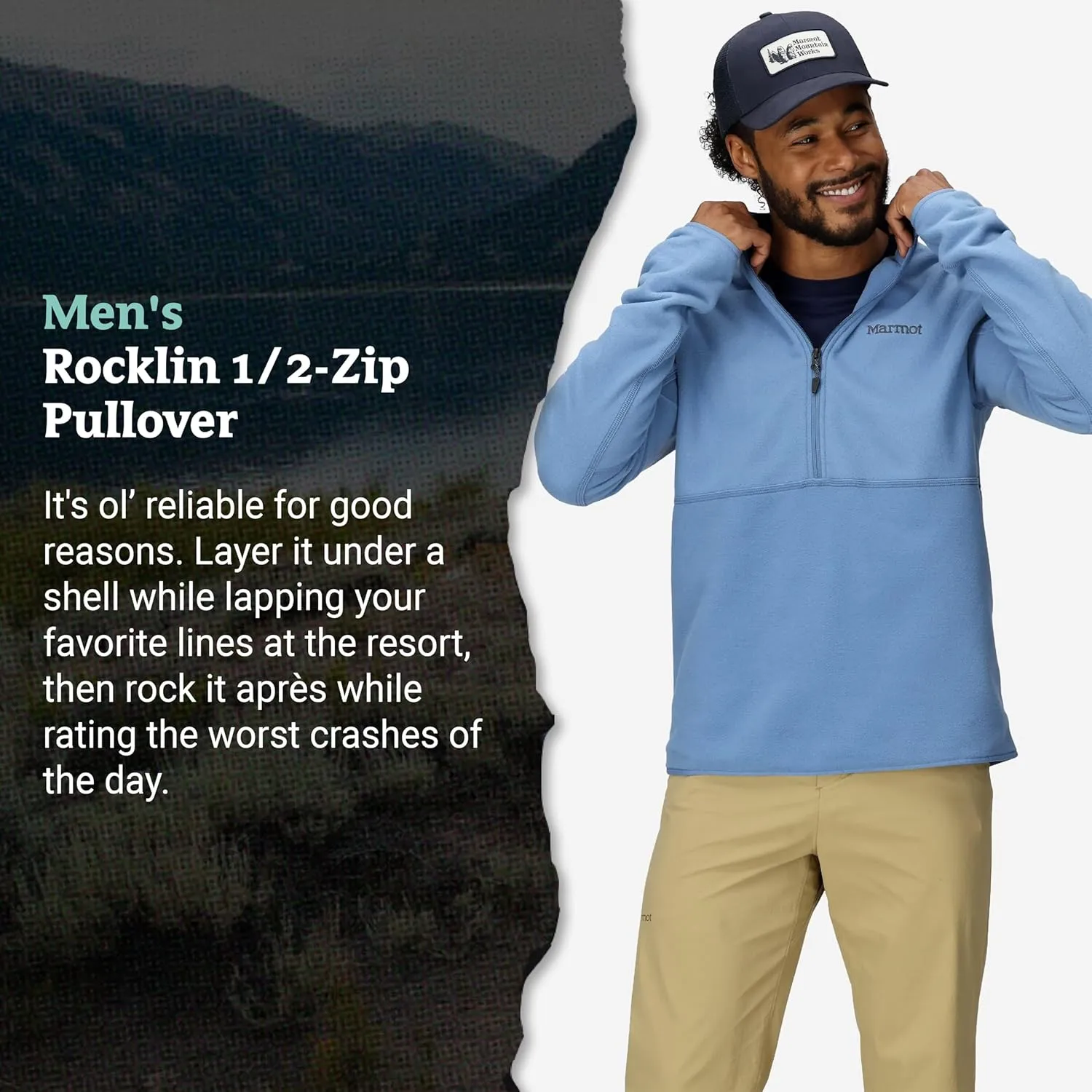 MARMOT Men's Rocklin 1/2 Zip