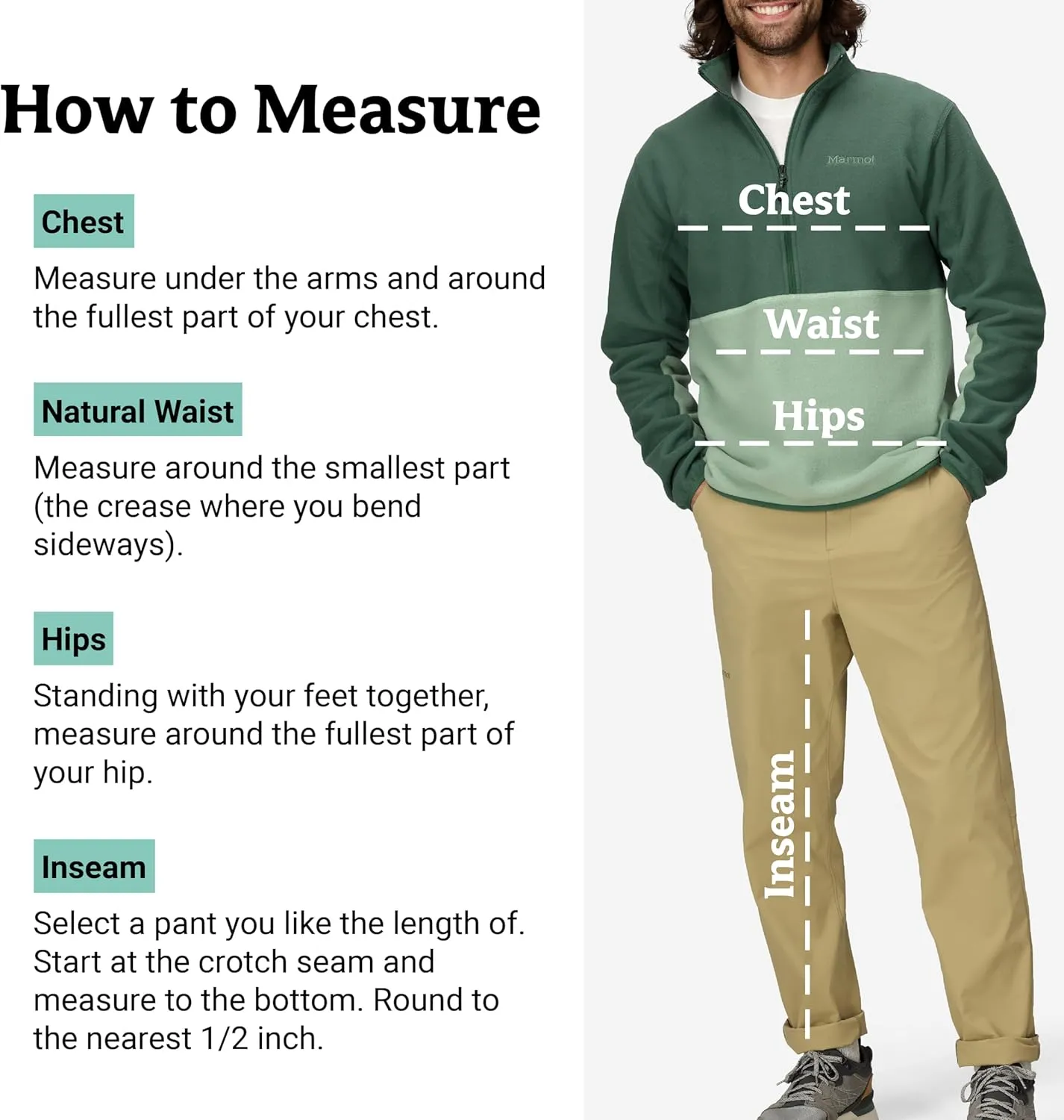 MARMOT Men's Rocklin 1/2 Zip