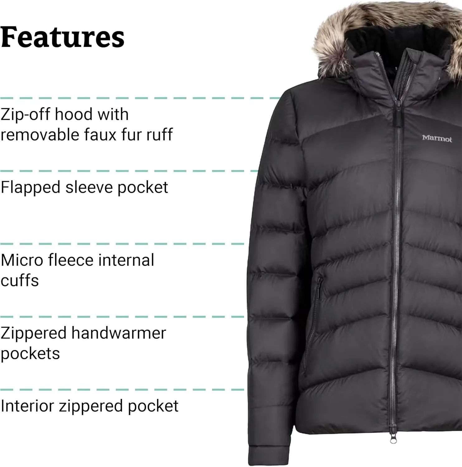 MARMOT Women's Wm's Ithaca Down Puffer Jacket