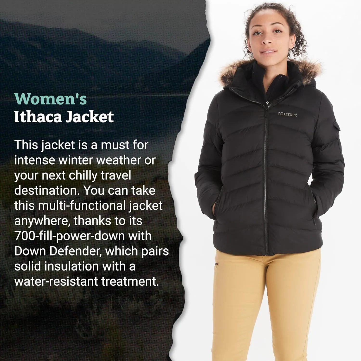 MARMOT Women's Wm's Ithaca Down Puffer Jacket
