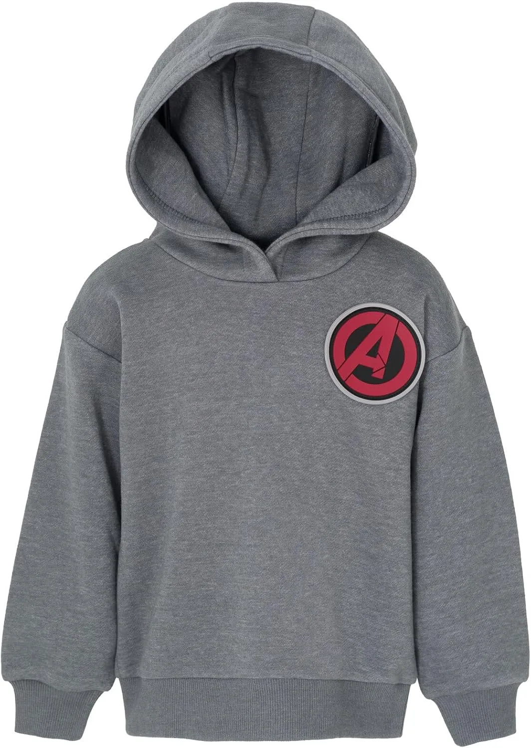 Marvel Avengers Iron Man Thor Captain America Zip Up Vest 2fer Jacket and Pullover Fleece Hoodie Toddler to Big Kid