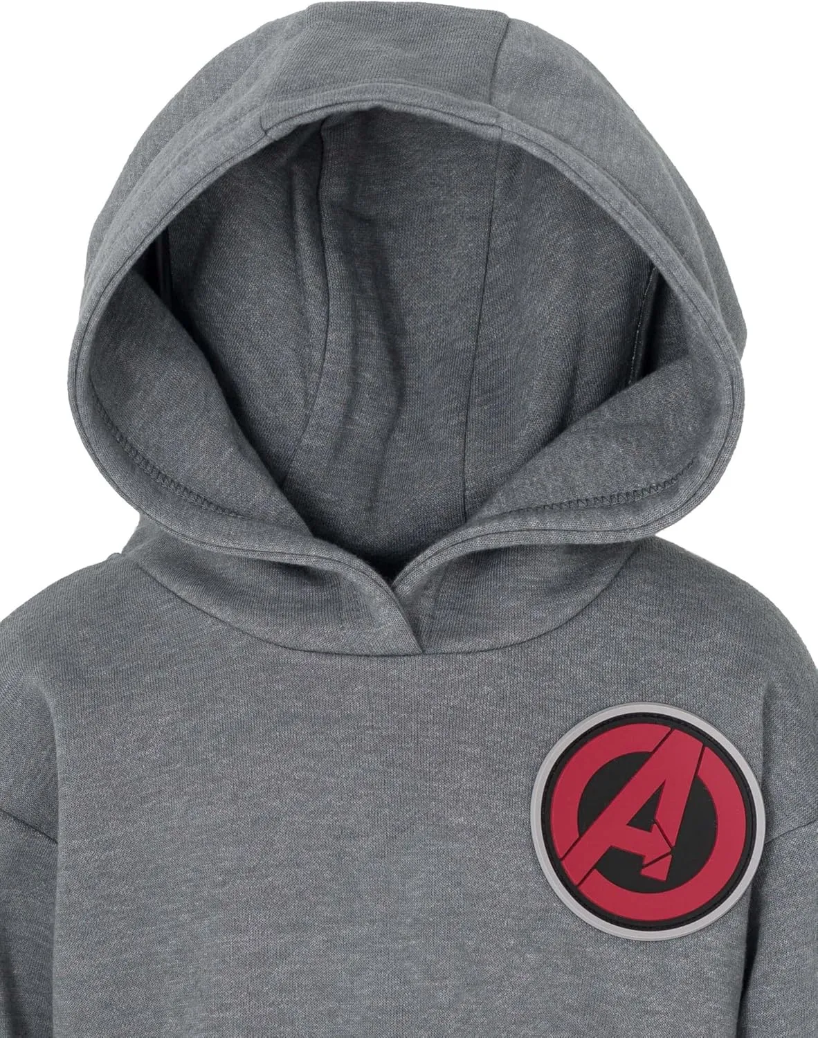 Marvel Avengers Iron Man Thor Captain America Zip Up Vest 2fer Jacket and Pullover Fleece Hoodie Toddler to Big Kid