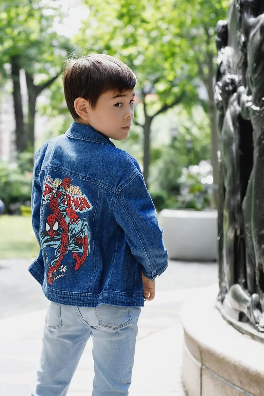 Marvel Spider-Man Denim Jacket Toddler to Big Kid