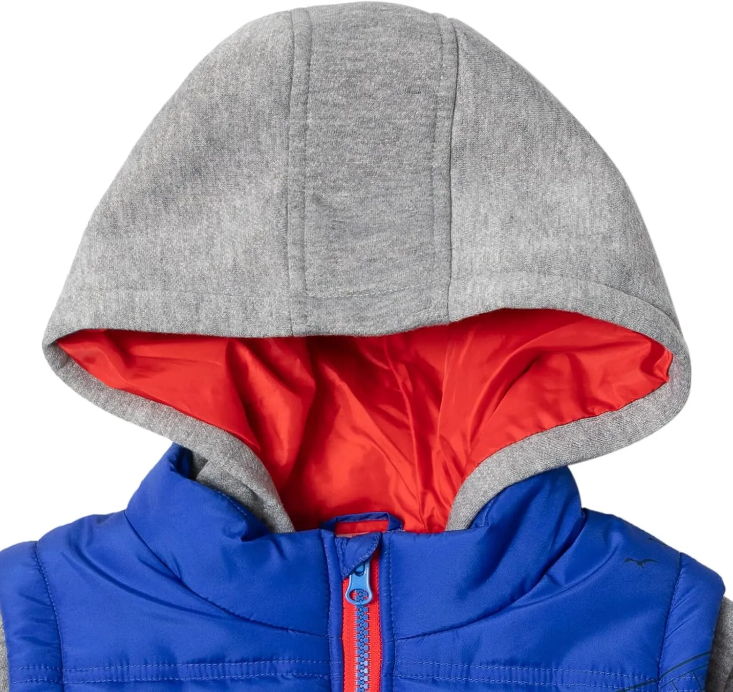 Marvel Spider-Man Zip Up Vest 2fer Jacket Toddler to Big Kid