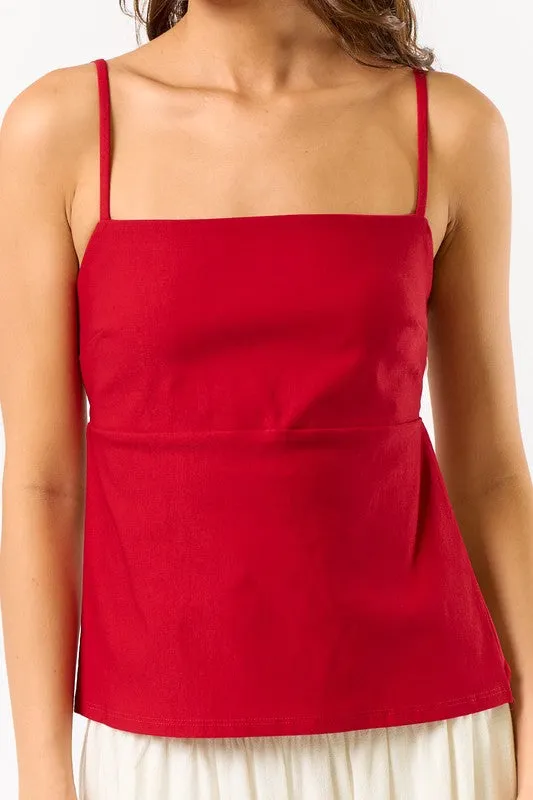 Matilda Red Top