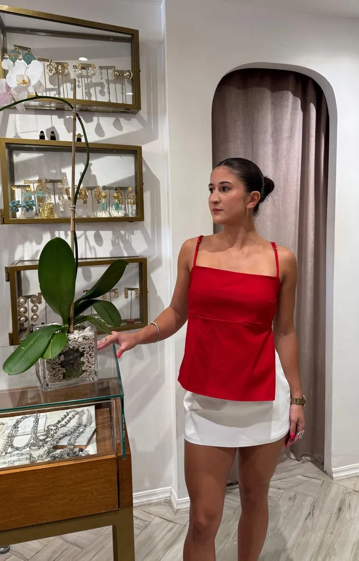 Matilda Red Top