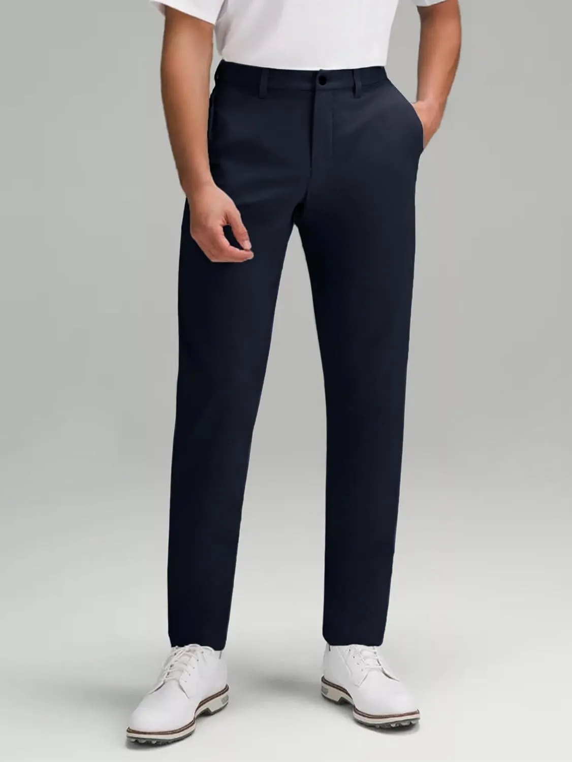 Men's Dress Stretch Pants with 5 Pockets Golf Pants Lightweight Travel Work Joggers Pants