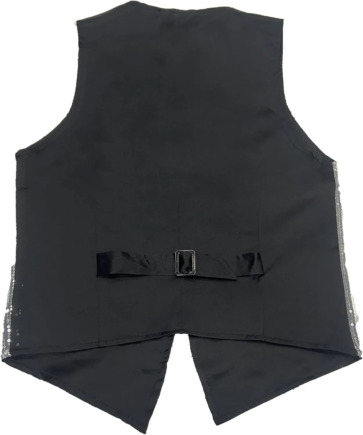 Men's Sequins Vest Slim Fit Christmas Party Vest Hip Hop Disco Dance Waistcoat Performance Show Jacket