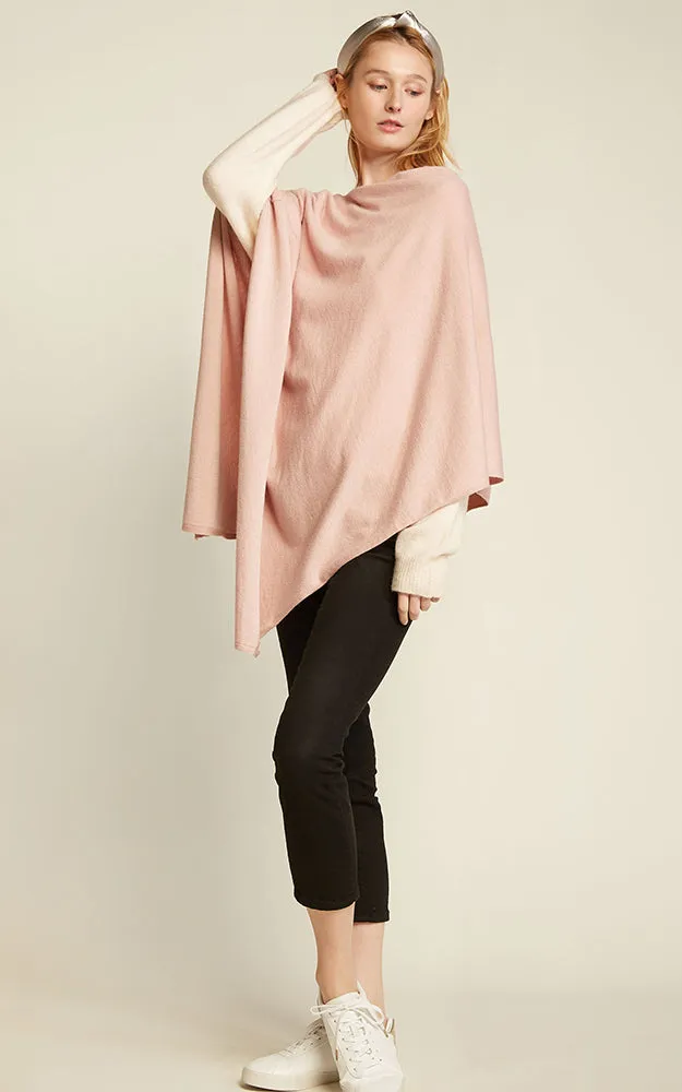 MSF2942  All Year Round Basic Triangle Poncho (New Color)