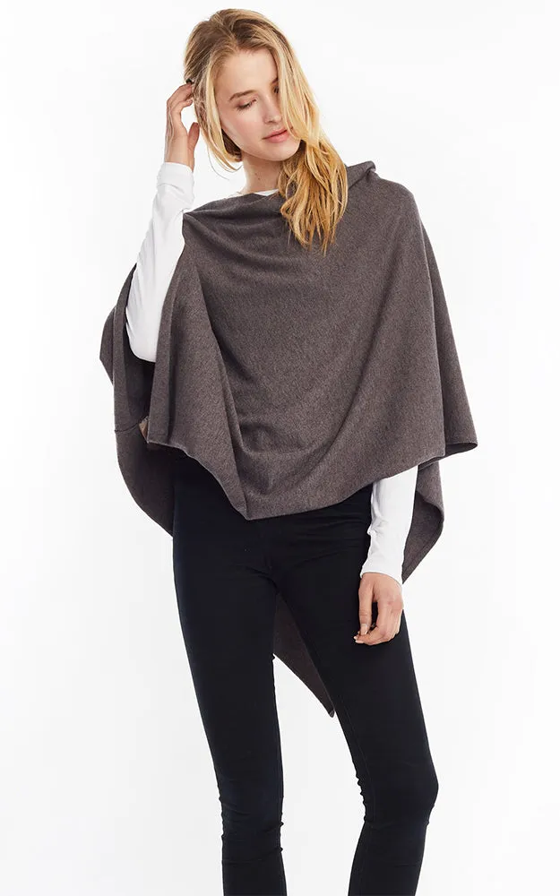 MSF2942  All Year Round Basic Triangle Poncho (New Color)