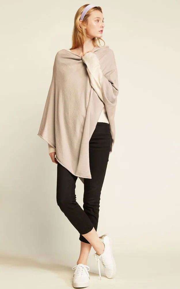 MSF2942  All Year Round Basic Triangle Poncho (New Color)