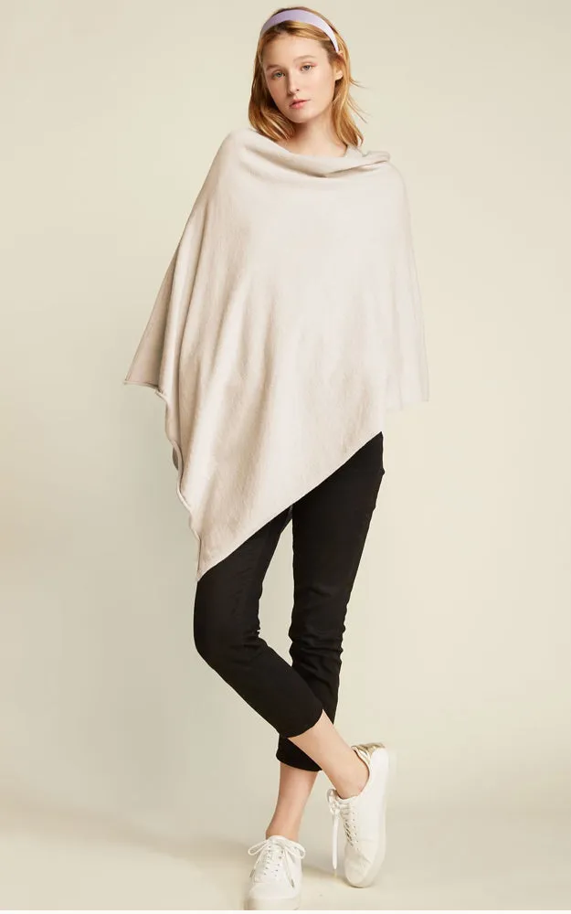 MSF2942  All Year Round Basic Triangle Poncho (New Color)