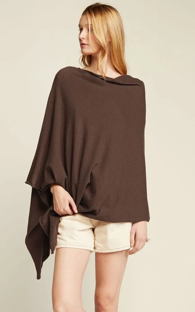 MSF2942  All Year Round Basic Triangle Poncho (New Color)
