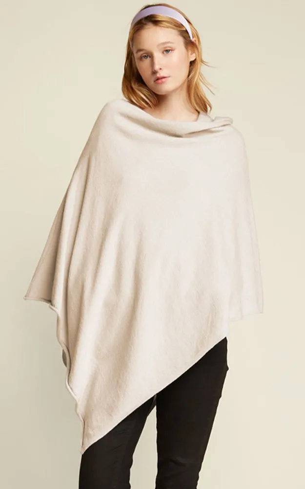 MSF2942  All Year Round Basic Triangle Poncho (New Color)