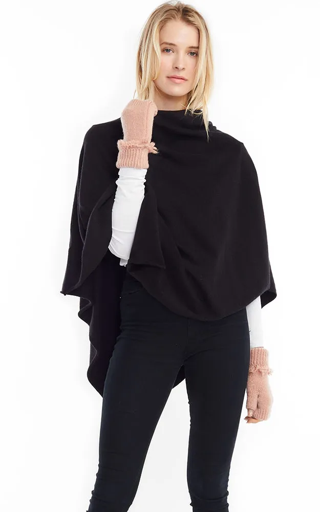 MSF2942  All Year Round Basic Triangle Poncho (New Color)