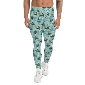 Oceanic Sea Turtle Men's Swim Leggings