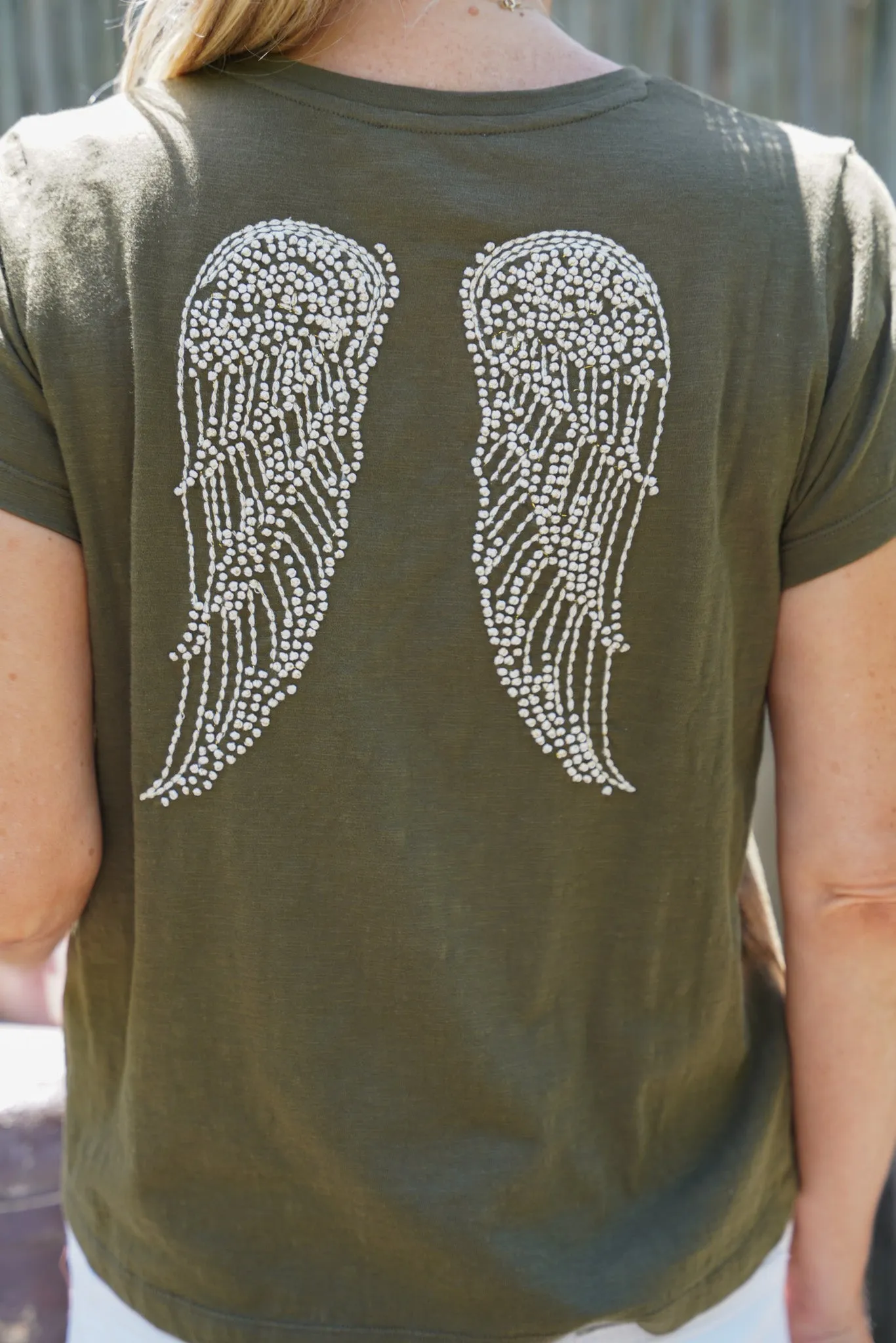 Olive Angel Tee