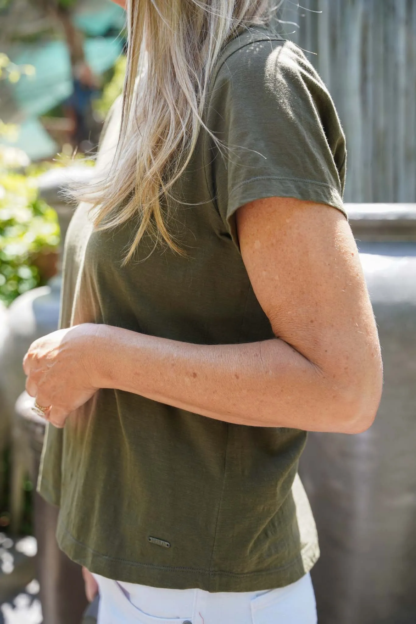 Olive Angel Tee