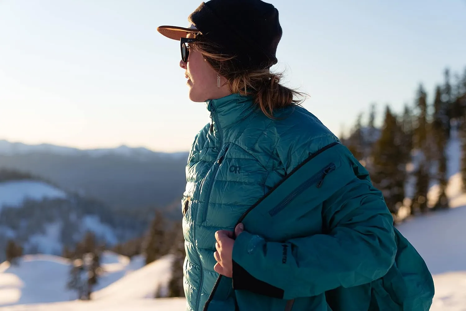 Outdoor Research Womens Helium Down Jacket  Lightweight Puffer Jacket