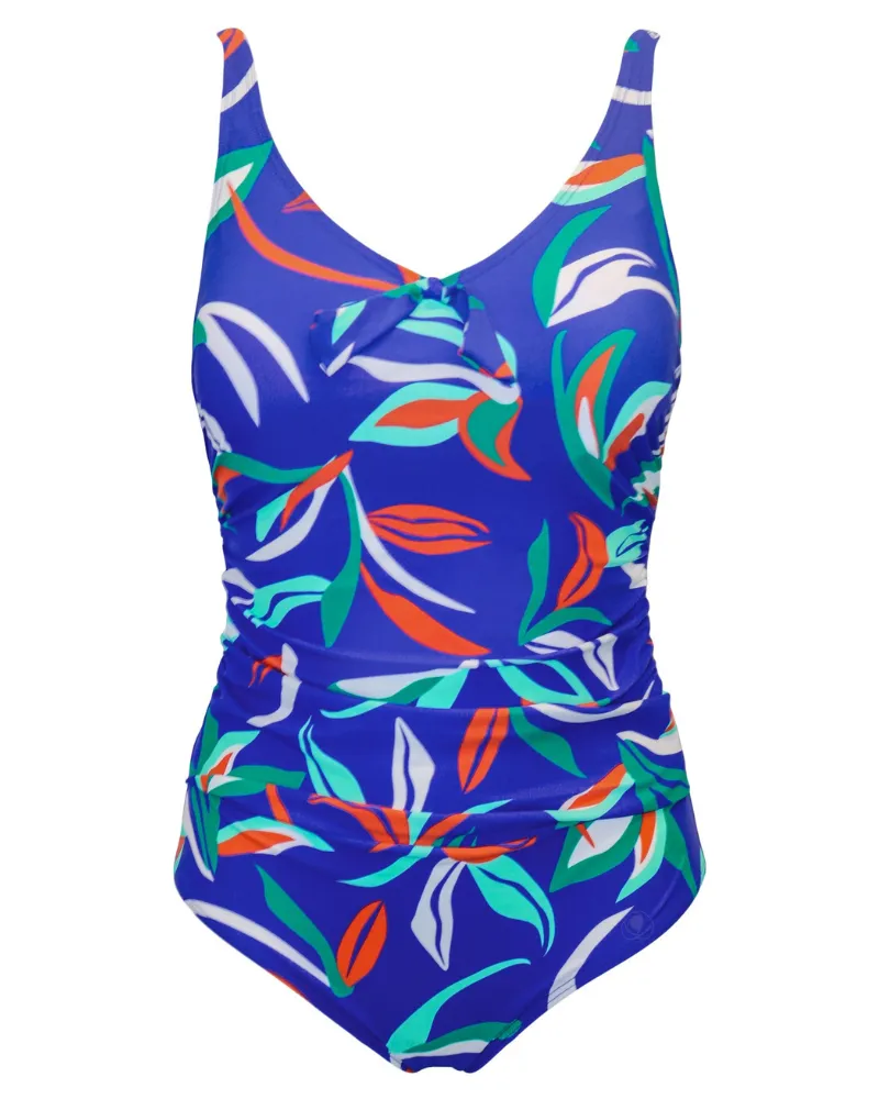 Pour Moi Blue/Aqua Freedom Tummy Control Swimsuit