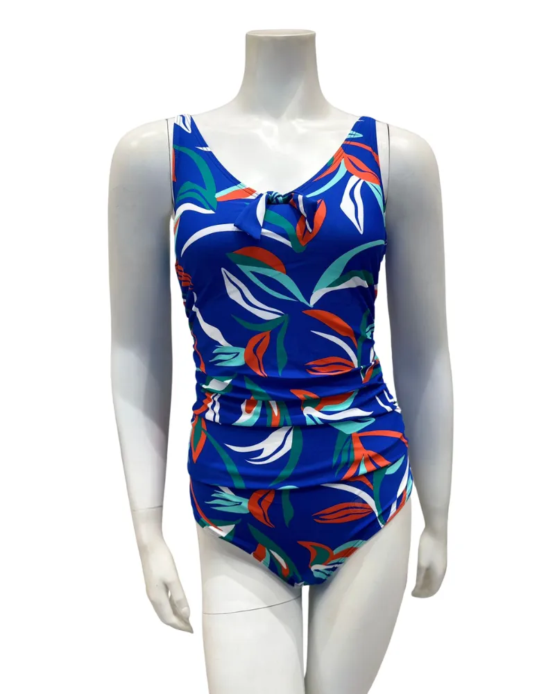 Pour Moi Blue/Aqua Freedom Tummy Control Swimsuit
