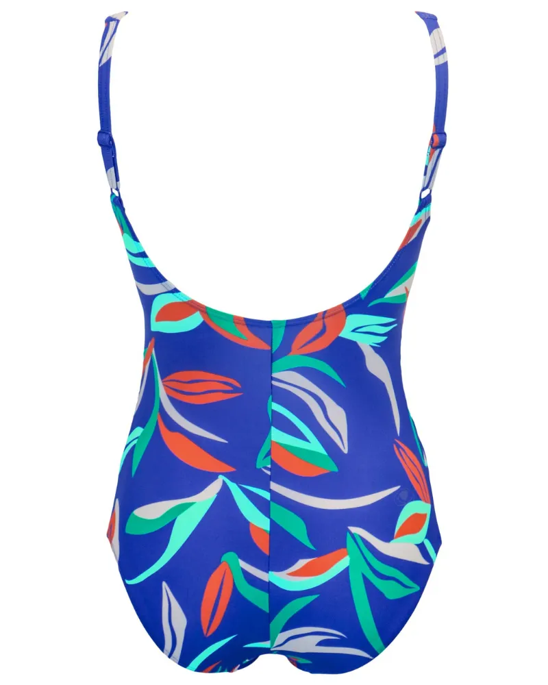 Pour Moi Blue/Aqua Freedom Tummy Control Swimsuit