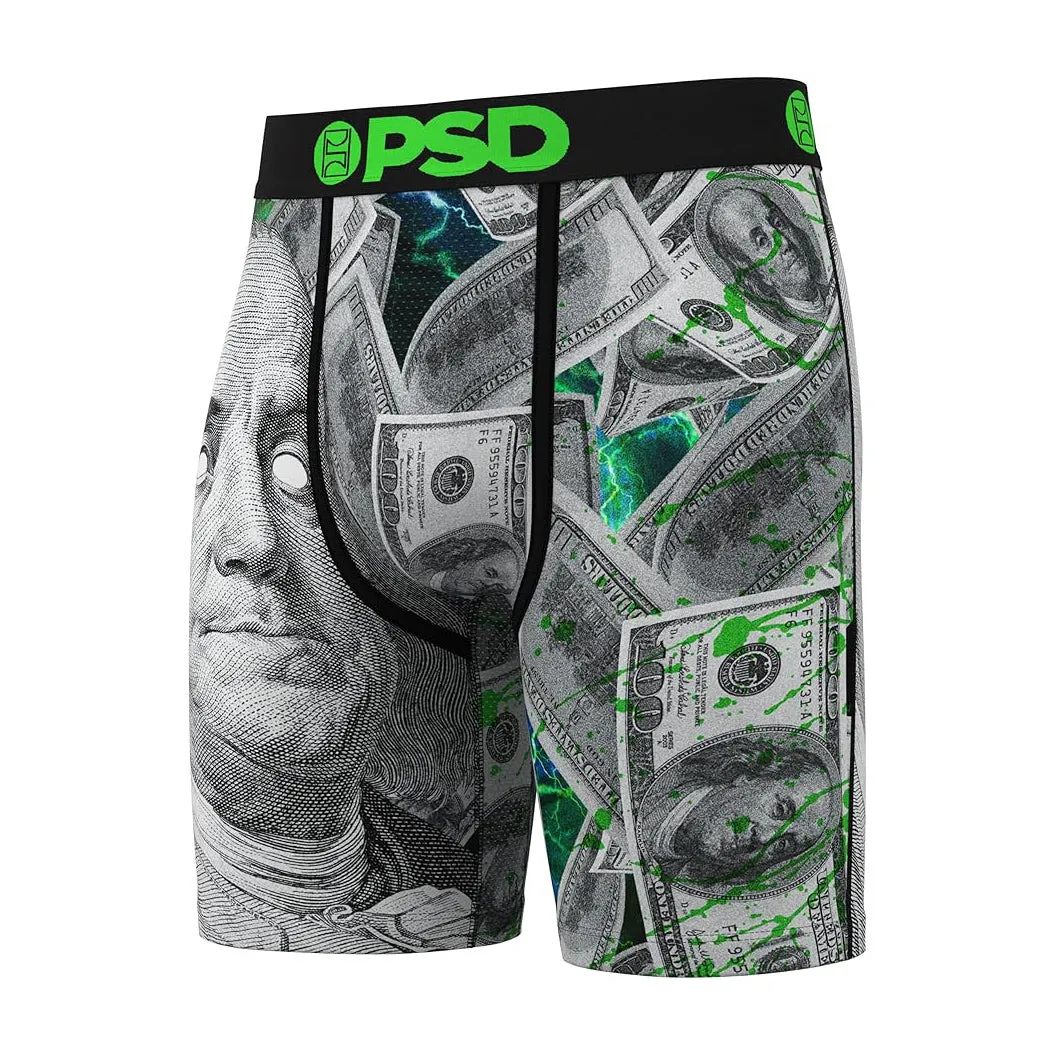 PSD Men's Multicolor Guap Boxer Briefs Small Underwear - 324180042-MUL-S
