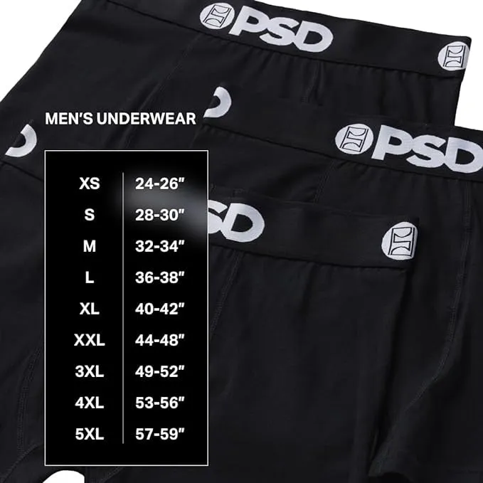 PSD Men's Multicolor Guap Boxer Briefs Small Underwear - 324180042-MUL-S
